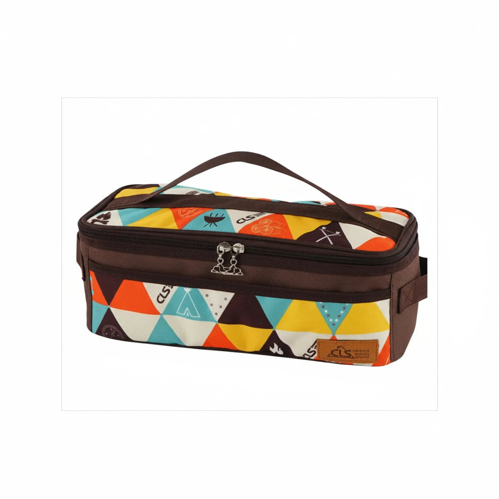 Customizable Outdoor Camping Cookware Storage BagCamping BBQ Utensil Organizer PouchRoad Trip Makeup Bag, Wash Bag Storage Bag
