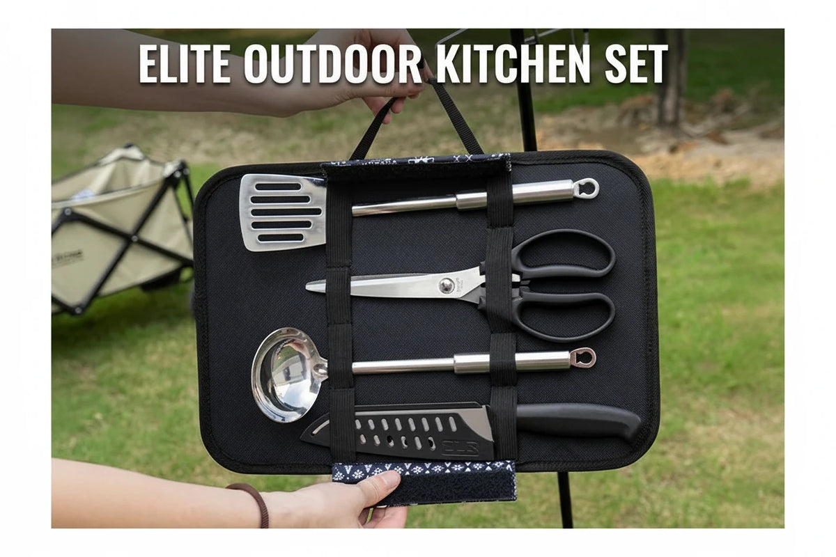 Outdoor Autumn Camping Kitchen Storage Bag 40L EVA Material Multi-function Self-driving Trip Car Folding Portable