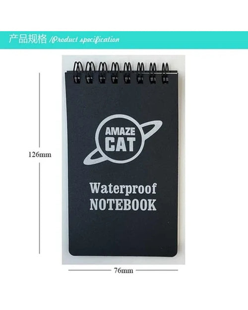 PP Cover Spiral Notebook, Multiple Colors Available, Waterproof Memo Pad, Pocket Diary SG21