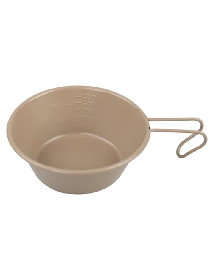 Stainless Steel Lightweight Hiking Mug 450ml - Portable Coffee Bowl Dual Use - Outdoor Camping Cup SG7D