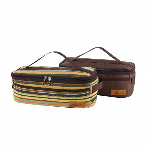 Customizable Outdoor Camping Cookware Storage BagCamping BBQ Utensil Organizer PouchRoad Trip Makeup Bag, Wash Bag Storage Bag
