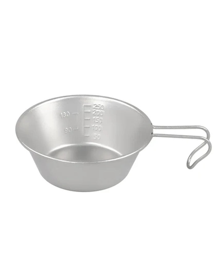 Stainless Steel Lightweight Hiking Mug 450ml - Portable Coffee Bowl Dual Use - Outdoor Camping Cup SG7D